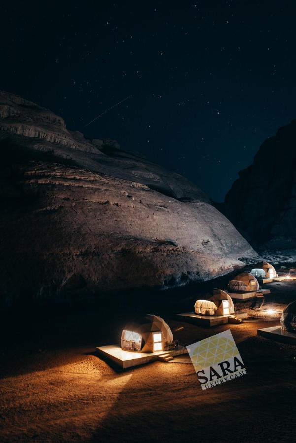 Hotel Sara Luxury Camp Wadi Rum Exteriér fotografie