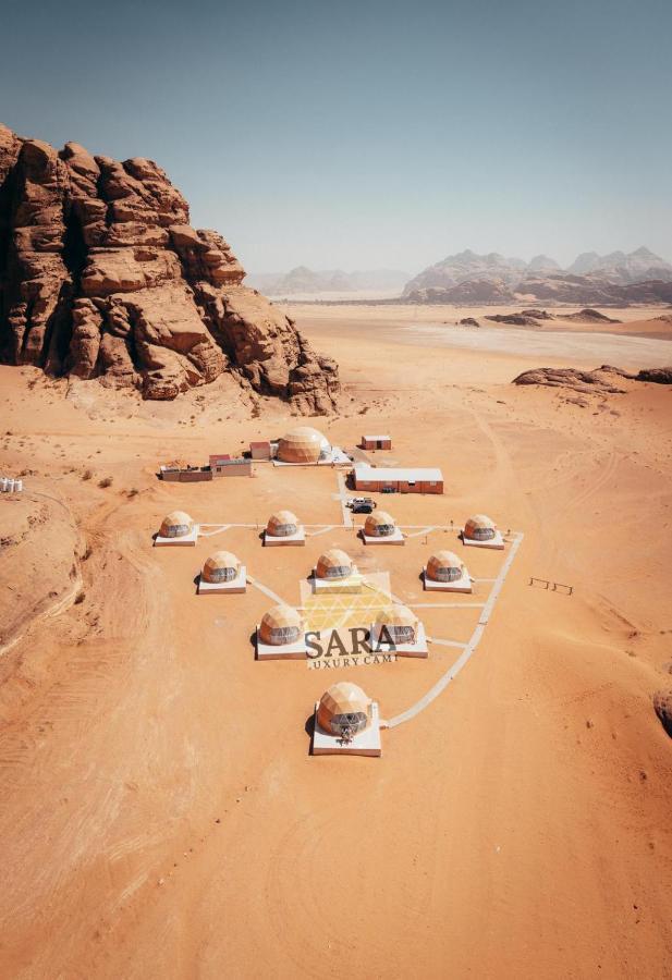 Hotel Sara Luxury Camp Wadi Rum Exteriér fotografie